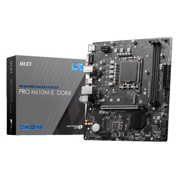 CARTE MERE MSI PRO H610M-E-DDR4