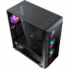BOITIER GAMER AQIRYS RIGEL 4 FANS ARGB - NOIR