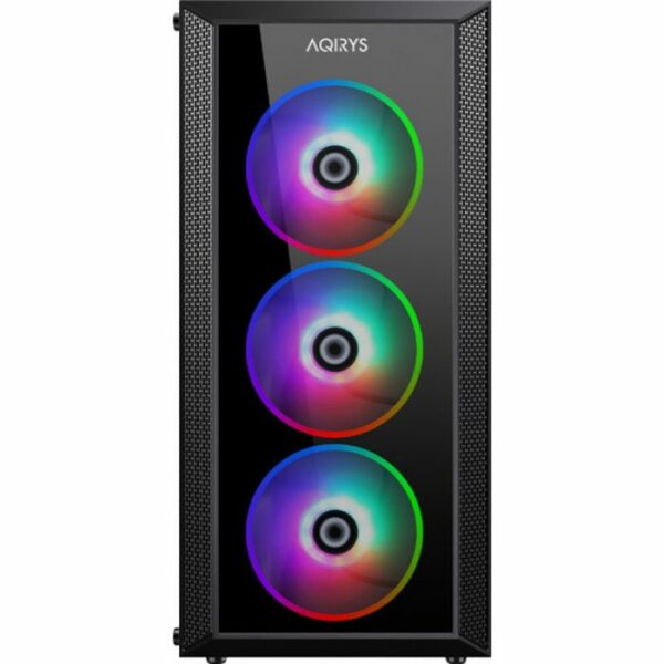 BOITIER GAMER AQIRYS RIGEL 4 FANS ARGB - NOIR