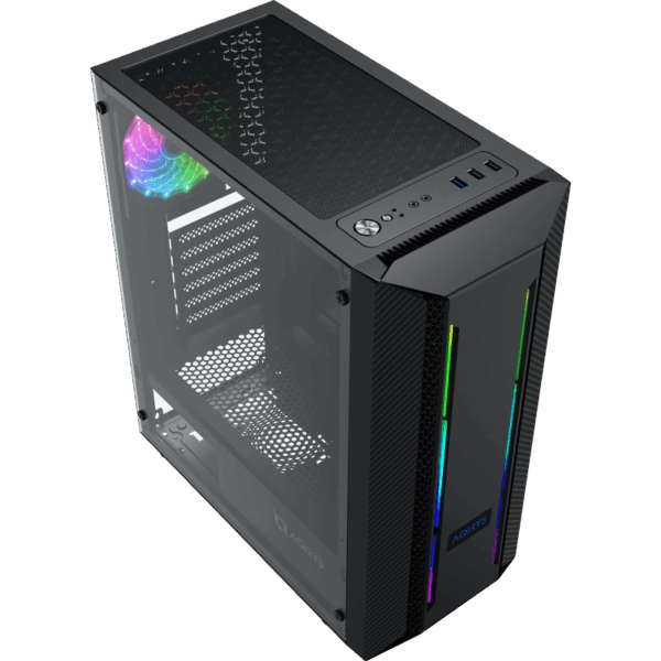 Boitier Gamer AQIRYS MIZAR Moyen Tour - Noir