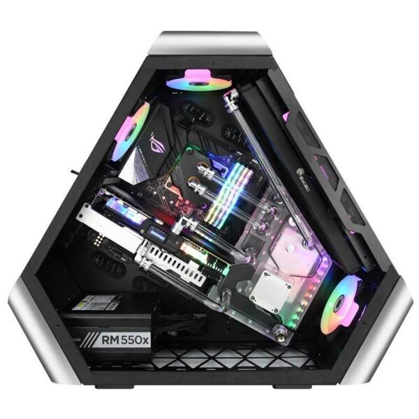 BOITIER PC JONSBO TR03-ASHOWCASE TGSILVERMTSAN AL3 Boitier PC JONSBO TR03-A SHOWCASE Black