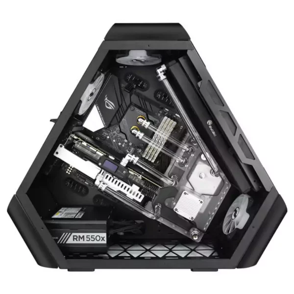 BOITIER PC JONSBO TR03-ASHOWCASE TGSILVERMTSAN AL5 Boitier PC JONSBO TR03-A SHOWCASE Black