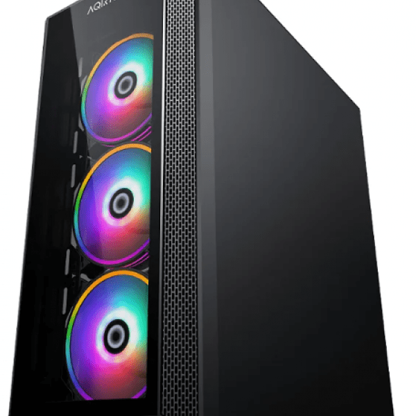 BOITIER GAMER AQIRYS RIGEL 4 FANS ARGB - NOIR