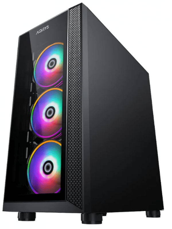 BOITIER GAMER AQIRYS RIGEL 4 FANS ARGB - NOIR