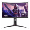 ÉCRAN DE GAMING AOC INCURVÉ 24 POUCES C24G2 1MS FHD 165HZ HDMI DP