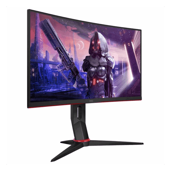 ÉCRAN DE GAMING AOC INCURVÉ 24 POUCES C24G2 1MS FHD 165HZ HDMI DP