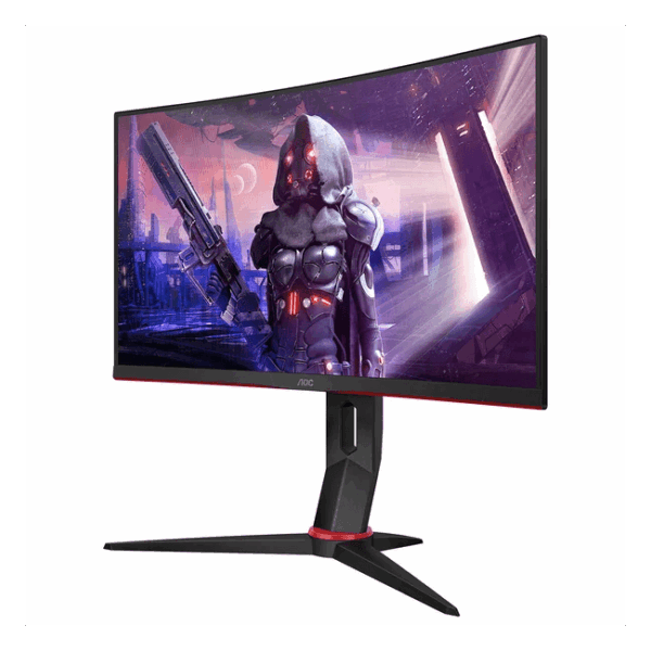 ÉCRAN DE GAMING AOC INCURVÉ 24 POUCES C24G2 1MS FHD 165HZ HDMI DP