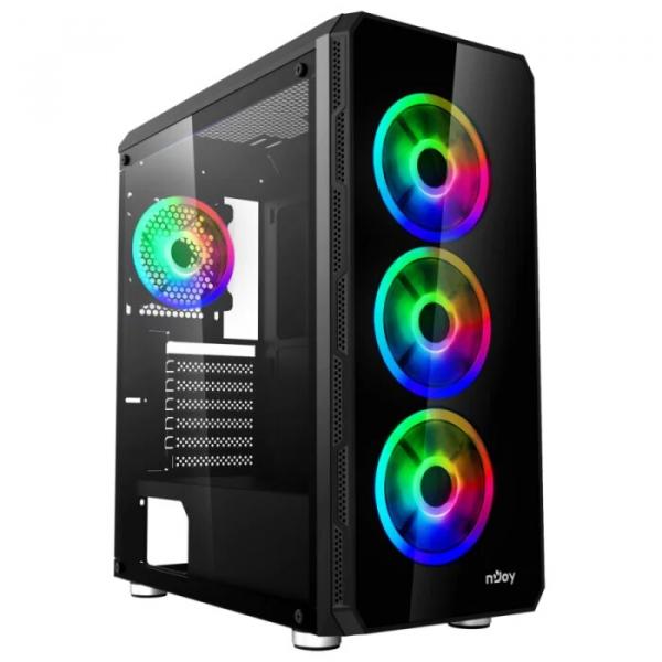 CSMD-E000UAN-BL01B BOITIER NJOY ARENA ARGB ATX/M-ATX