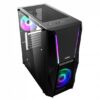 CSMD-E000UFO-BL01B Boîtier Gamer NJOY FORT PC CASE ARGB / ATX & Micro ATX / Noir