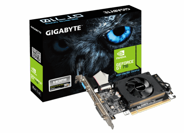CARTE GRAPHIQUE GIGABYTE NVIDIA GEFORCE GT 710 GV-N710D3-2GL