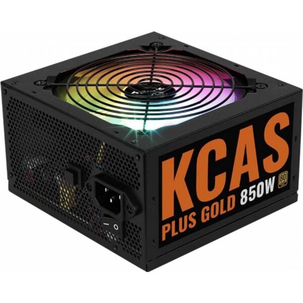 BLOC ALIMENTATION AEROCOOL KCAS 850G RGB 230V 80+ GLOD APFC EU BOX
