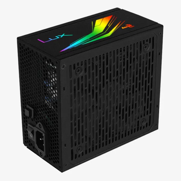 BLOC ALIMENTATION AEROCOOL LUX 550W RGB 230V 80+ BRONZE APFC EU BOX