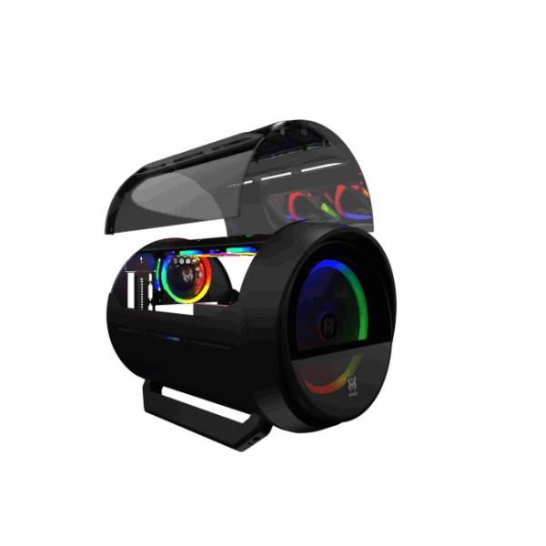 BOITIER M RED WARSHIP NOIR