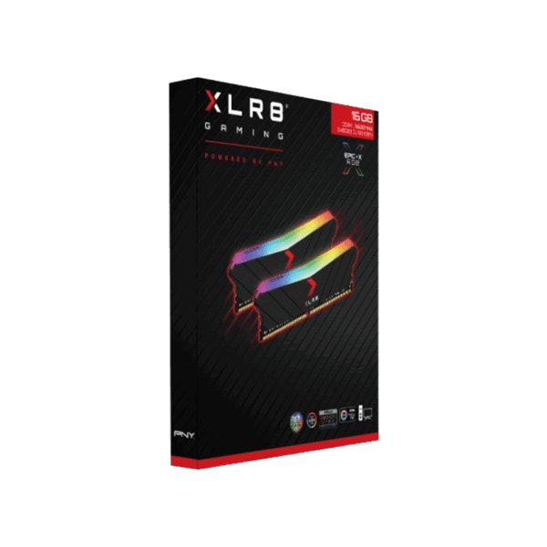 BARRETTE MEMOIRE PNY MEMORY XLR8 GAMING EPIC-X RGB™ DDR4 3200MHZ - 16GB (2X8GB)