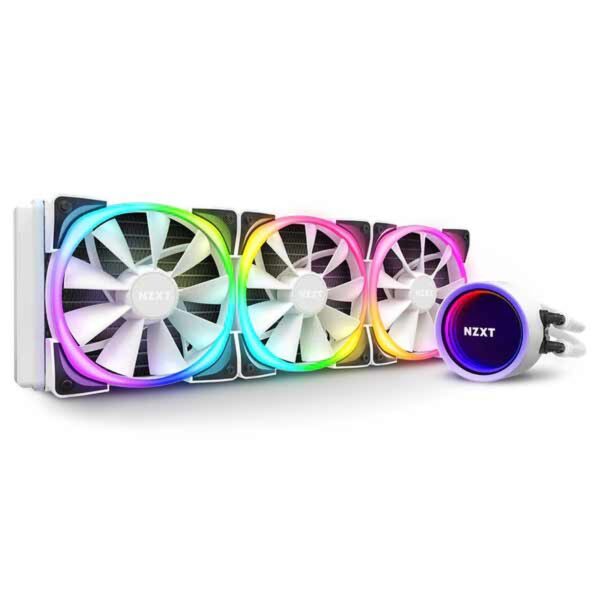 RL-KRX73-RW WATERCOOLING NZXT KRAKEN BLANC X73 360MM