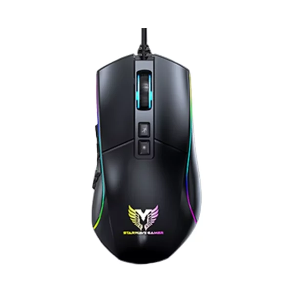 SOURIS GAMING STAR WAVE GM1096 Rétroéclairage RGB - Noir