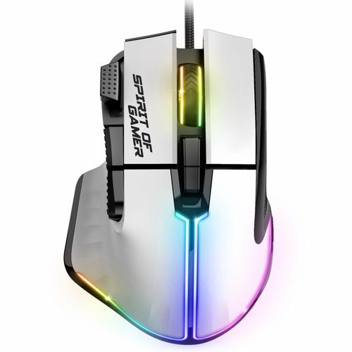 SOG SOURIS PRO-M5 WHITE RGB 8 BOUTONS PROG3