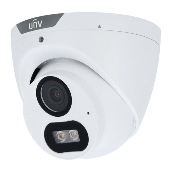 Caméra Uniview 2mp HD Dôme IR 40m métallique et micro