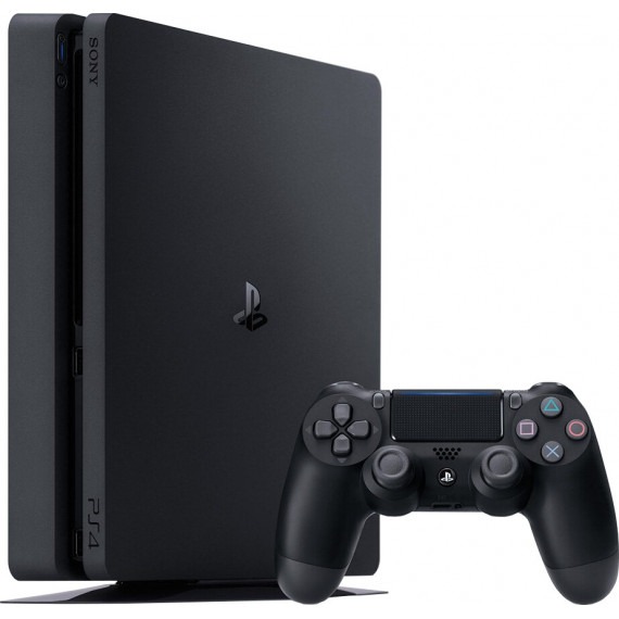 console-playstation-ps4-slim-500g-noir CONSOLE NOIR PS4 SLIM 500G NOIRE+