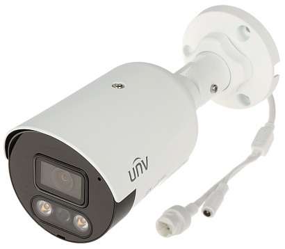 CAMERA IP UNV 4MP TUBE DUAL LIGHT