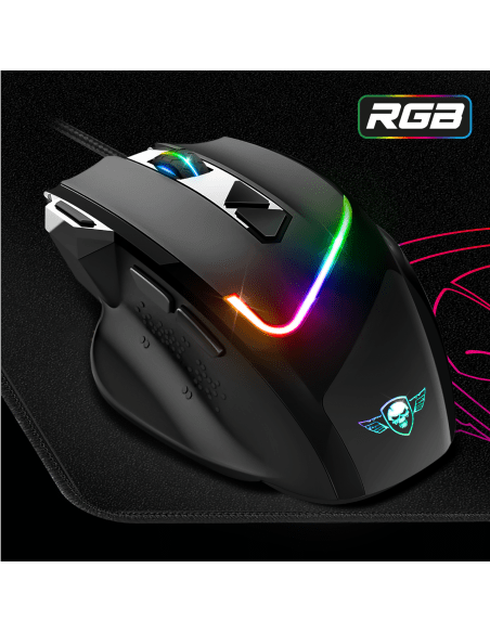 SPIRIT OF GAMER SOURIS PRO-M3 RGB7200 8 BOUTONS