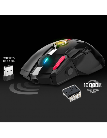XPERT M600 SOG SOURIS SANS FIL 10.000DPI/RECHARGEA