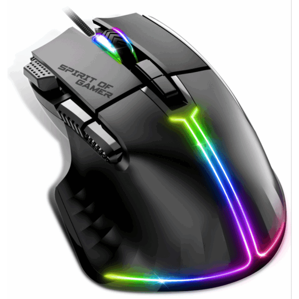 SOG SOURIS PRO-M5 RGB 12.800DPI-8 BOUTONS