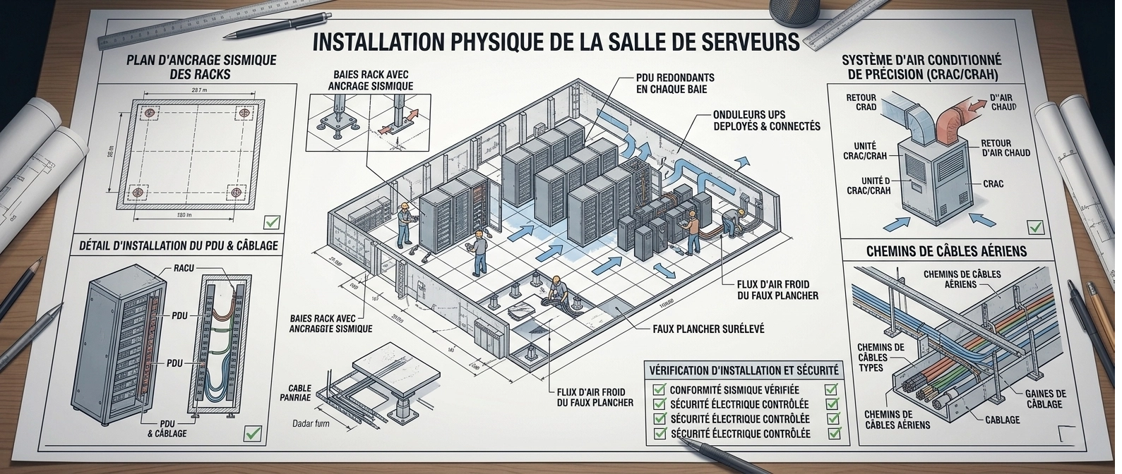 installation salle serveur tunisie
