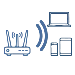 Installation WiFi professionnel haute densité pour entreprises
