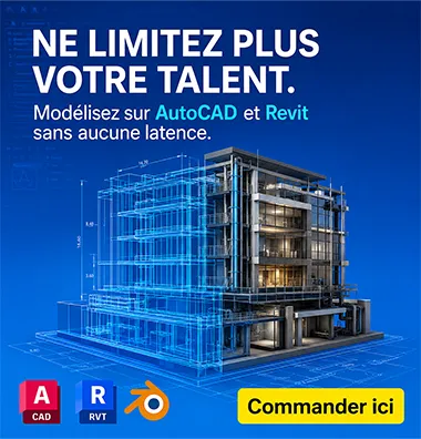 Workstation PC sur mesure pour architecte