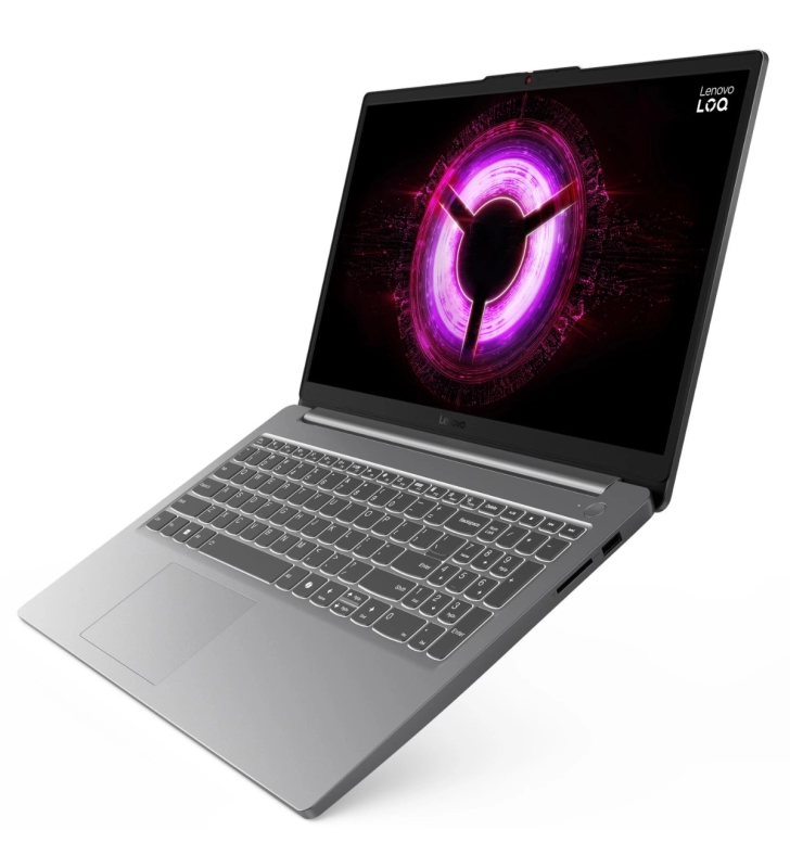 Pc Portable Gamer Lenovo LOQ 15ARP10E | Ryzen 5 7535HS | RTX 3050 6G | 24 Go DDR5 | 512 Go SSD | Windows 11 | Gris