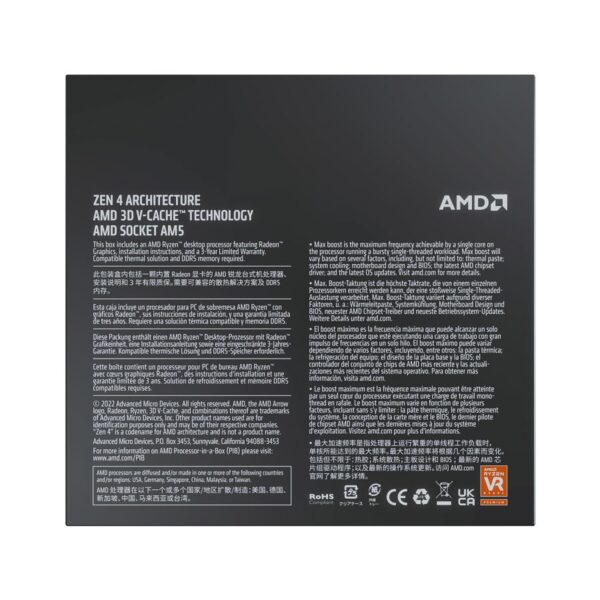 AMD RYZEN 9 7950X3D TRAY4 AMD RYZEN 9 7950X3D TRAY4