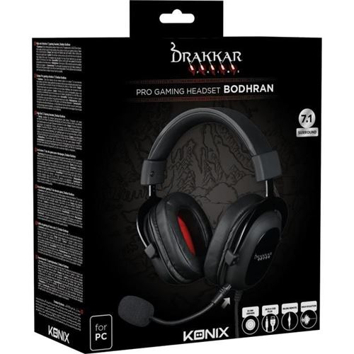Casque Konix Hybrid Bodhran 7.1 