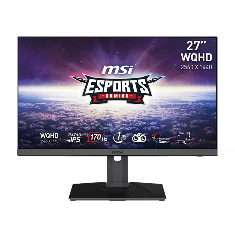 ecran gamer msi g272qpf 27 fast ips wqhd 170 hz 1 ms