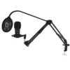 microphone aqirys voyager filaire usb noir 2